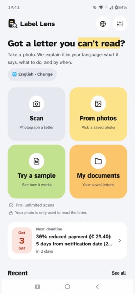 Label Lens – screenshot 7