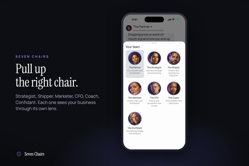 Seven Chairs: AI Advisors – screenshot 1