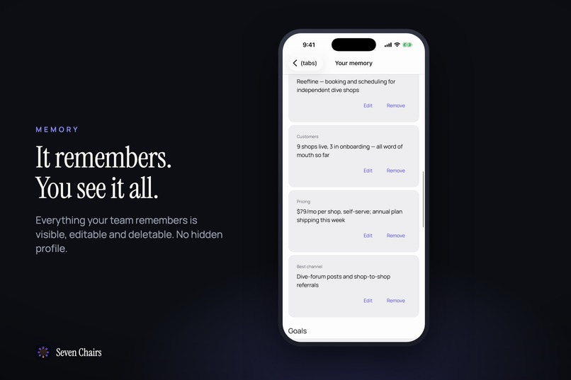 Seven Chairs: AI Advisors – screenshot 4