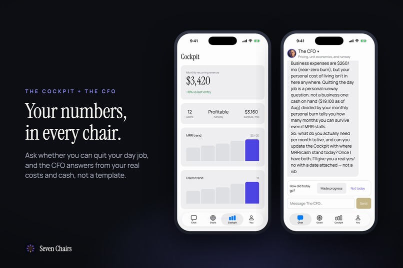 Seven Chairs: AI Advisors – screenshot 5