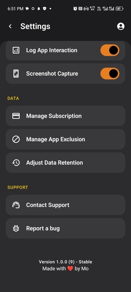 Timeline – screenshot 3