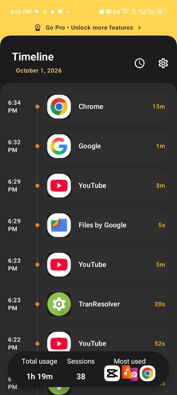Timeline – screenshot 5