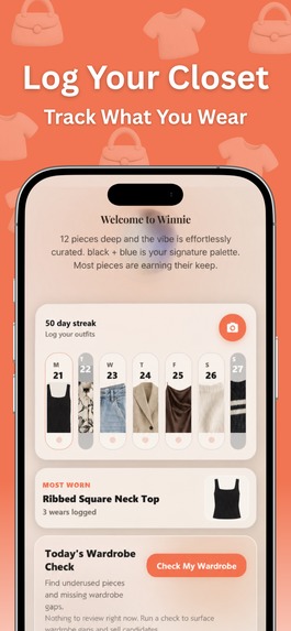  Winnie: AI Stylist & Closet – screenshot 1
