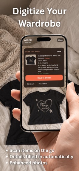  Winnie: AI Stylist & Closet – screenshot 2