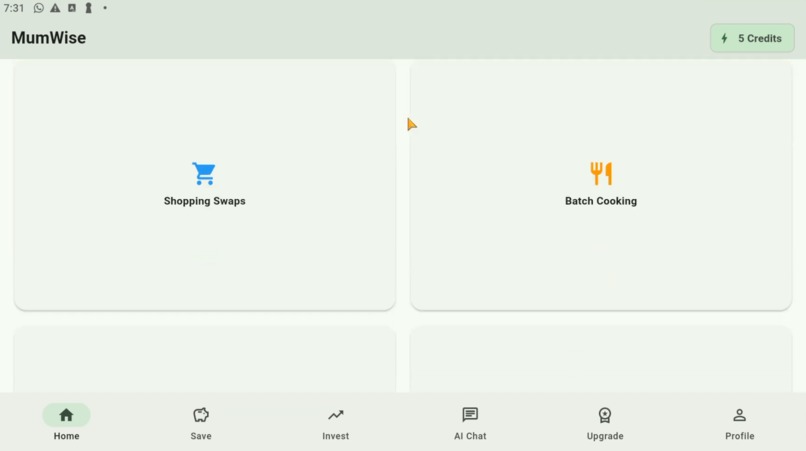 MUMWISE APP – screenshot 1