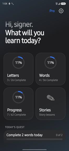Handspell – screenshot 2