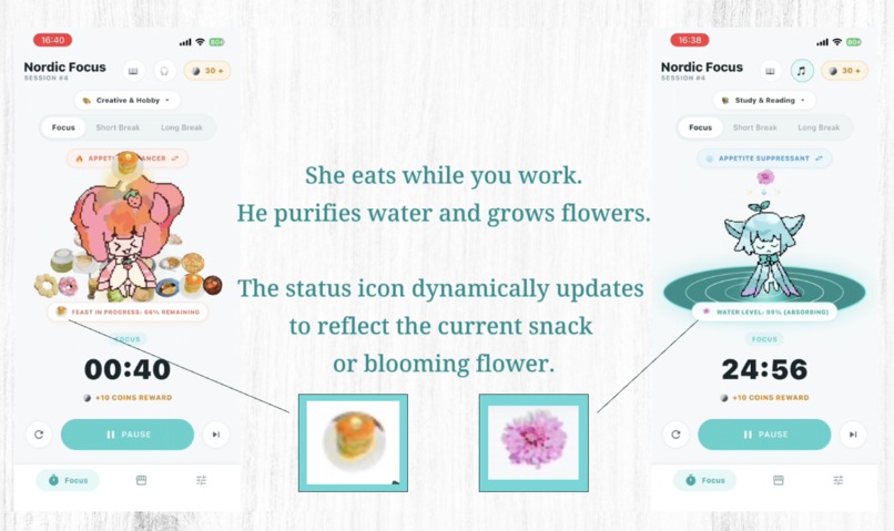 Nordic Focus: Gamified Pomodoro  – screenshot 4