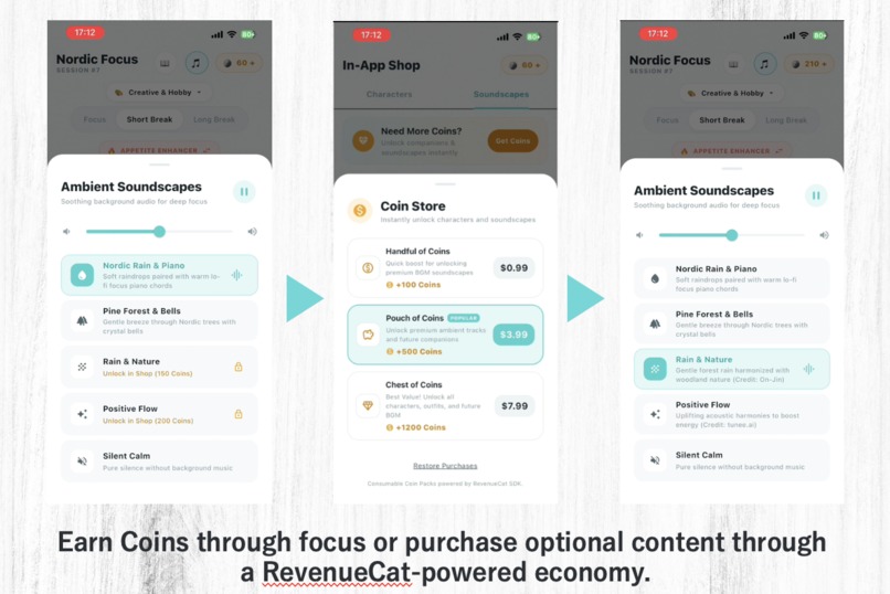 Nordic Focus: Gamified Pomodoro  – screenshot 7