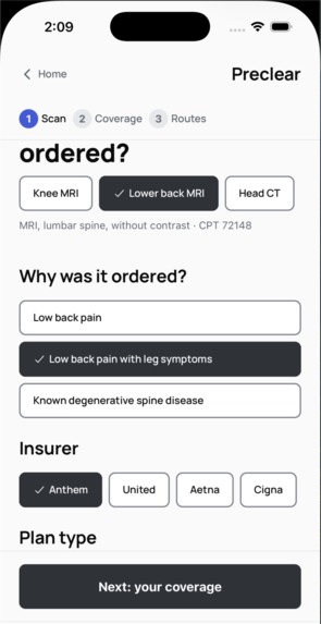 PreClear – screenshot 2