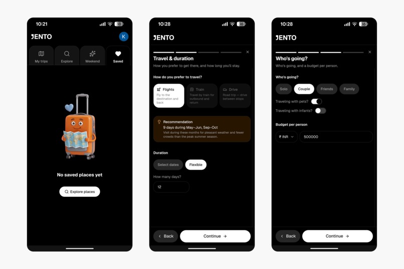 Jento - AI Trip Planner – screenshot 9