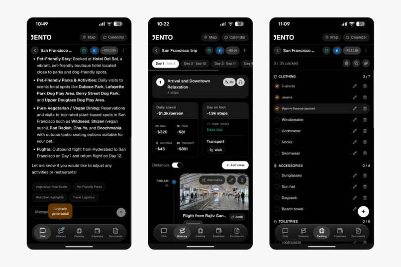 Jento - AI Trip Planner – screenshot 11