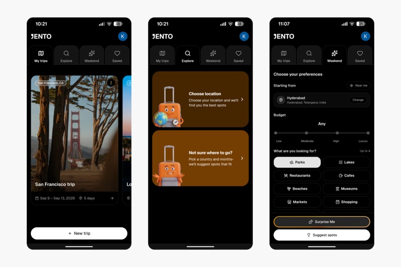Jento - AI Trip Planner – screenshot 8