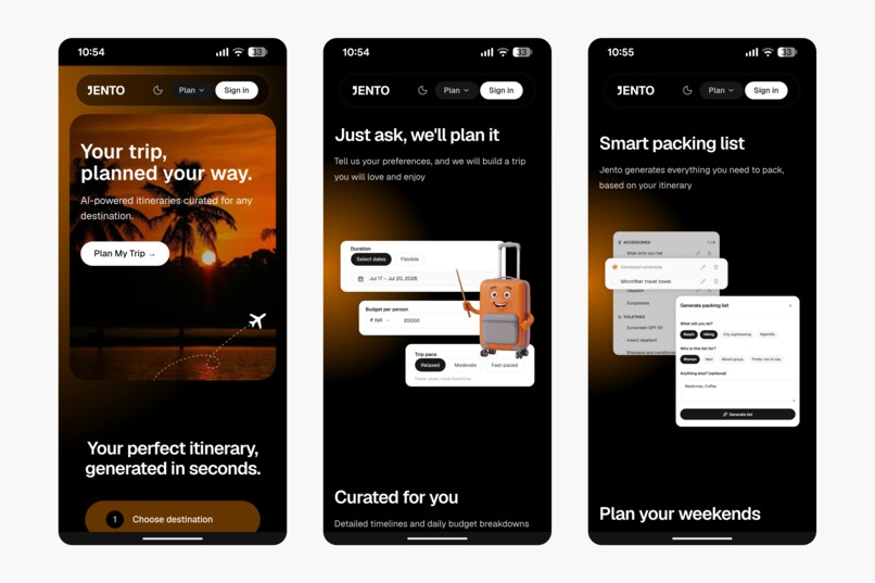 Jento - AI Trip Planner – screenshot 7