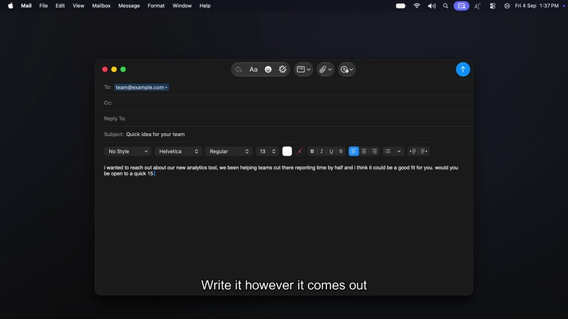 WriterBar – screenshot 2