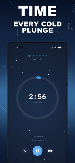 TrackCold: Cold Plunge Timer – screenshot 1