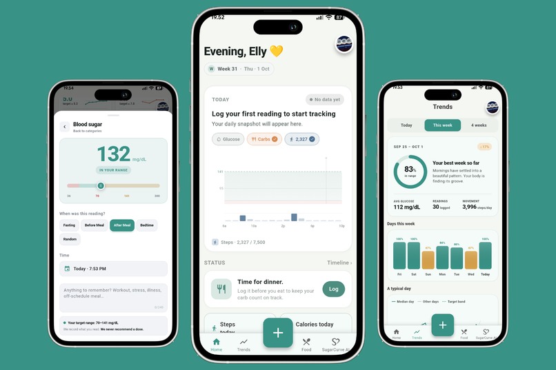 SugarCurve: Gestational Diabetes Coach – screenshot 1