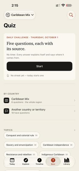 Caribbean History – screenshot 4
