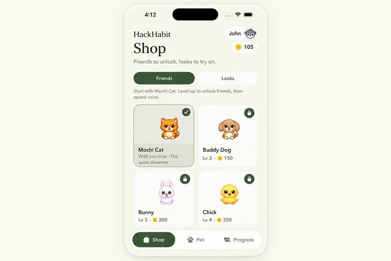 HackHabit – screenshot 4