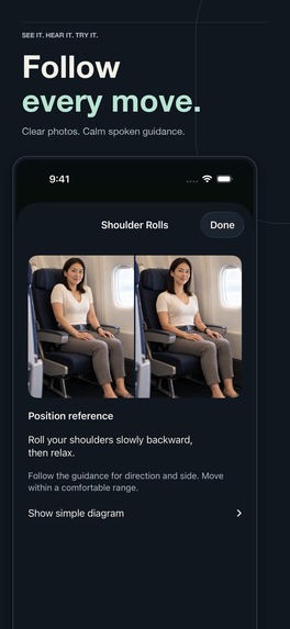 InFlight: Stretching Exercises – screenshot 8