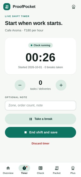 ProofPocket – screenshot 1