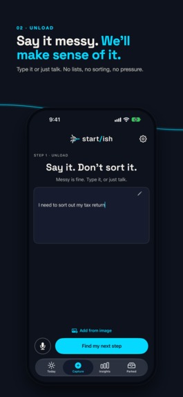start/ish – screenshot 1