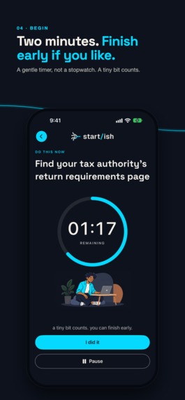start/ish – screenshot 4