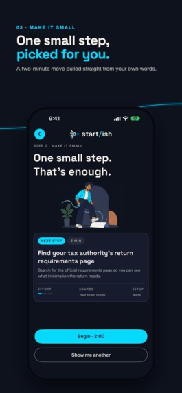 start/ish – screenshot 6