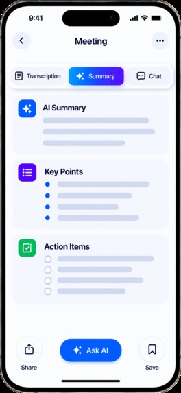 AI Note Taker: Voice Recorder – screenshot 3