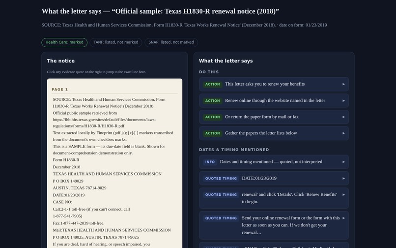 Fineprint – screenshot 2