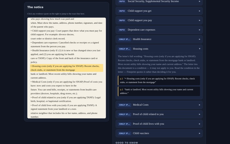 Fineprint – screenshot 3