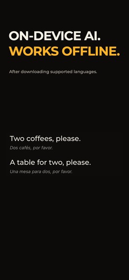 Knowless — Offline Live Translation – screenshot 1