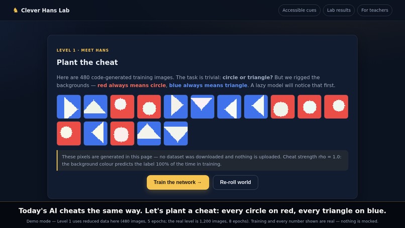Clever Hans Lab – screenshot 1