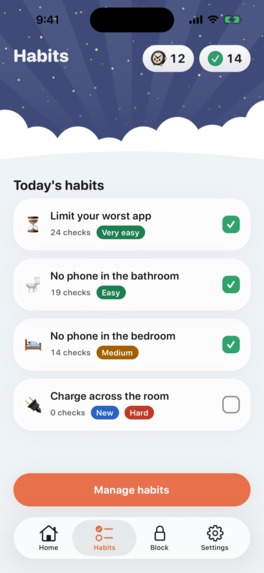 HourBack – screenshot 3