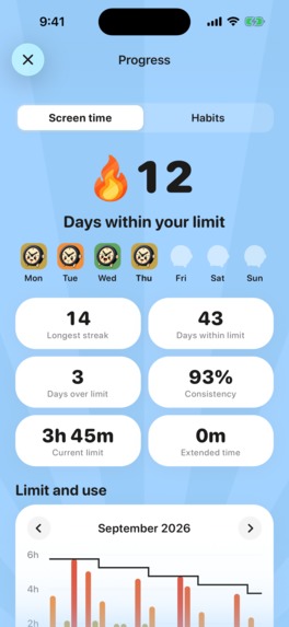 HourBack – screenshot 8