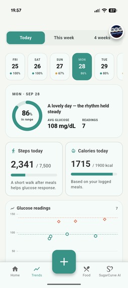 SugarCurve: Gestational Diabetes Coach – screenshot 8