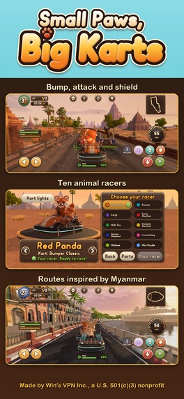 Small Paws, Big Karts – screenshot 1