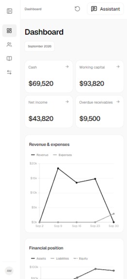 Soulyagentic accounting  – screenshot 1
