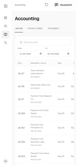 Soulyagentic accounting  – screenshot 5