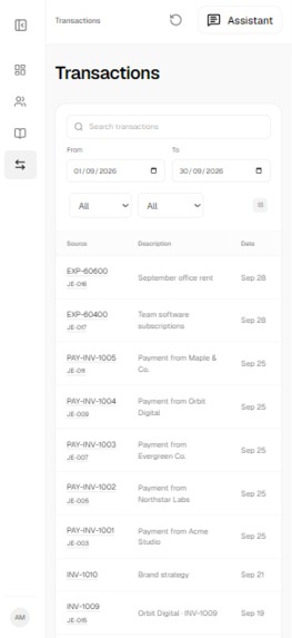 Soulyagentic accounting  – screenshot 6