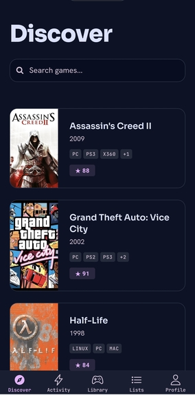 Game Roster – screenshot 2