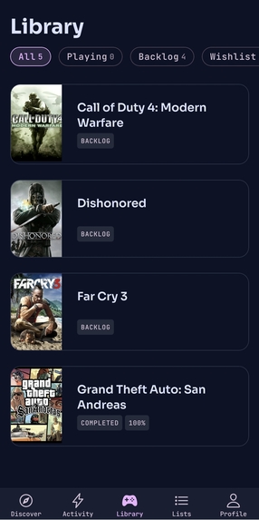 Game Roster – screenshot 3