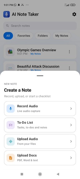 AI Note Taker: Voice Recorder – screenshot 7