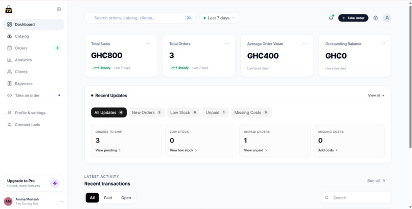 Take Order – screenshot 3