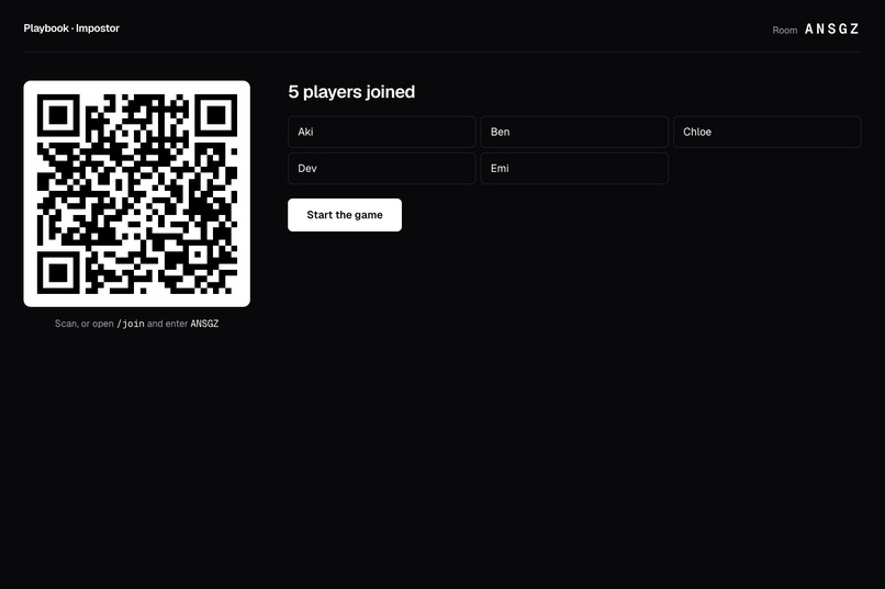 Playbook – screenshot 1