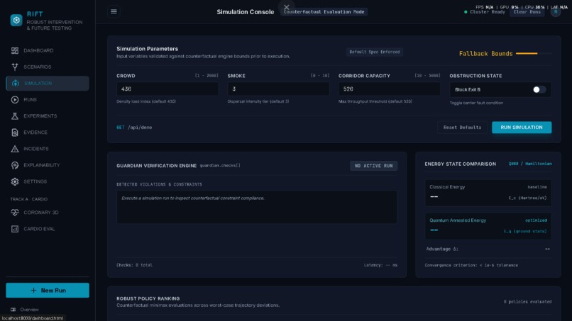 RIFT — Robust Intervention & Future Testing – screenshot 2