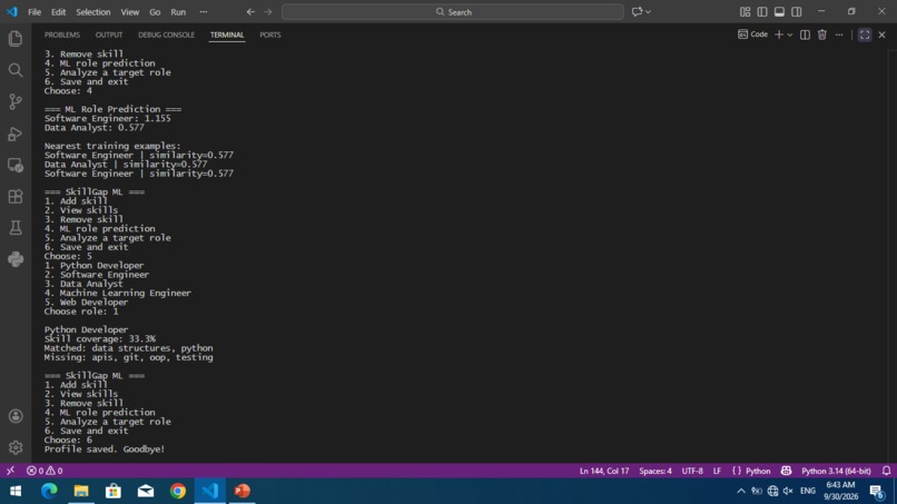 SkillGap – screenshot 3