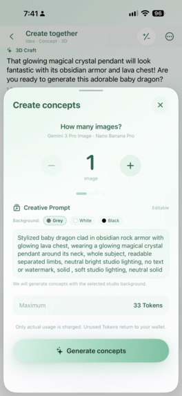 3D Craft: AI 3D Model Maker – screenshot 2