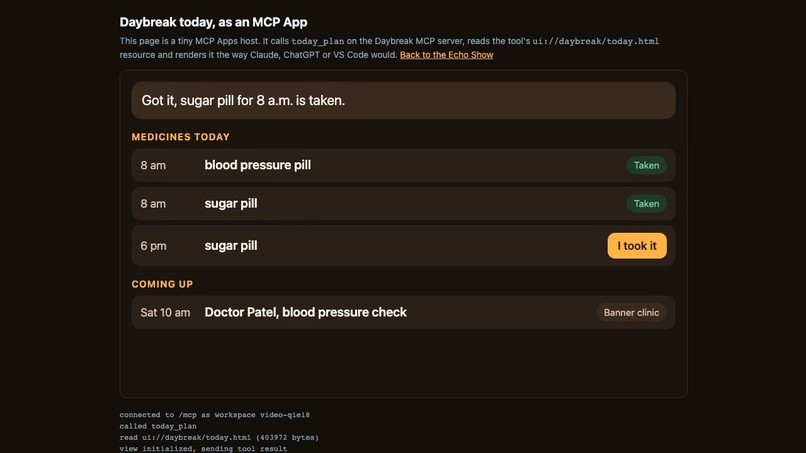 Daybreak for Alexa+ – screenshot 6