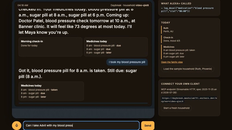 Daybreak for Alexa+ – screenshot 2
