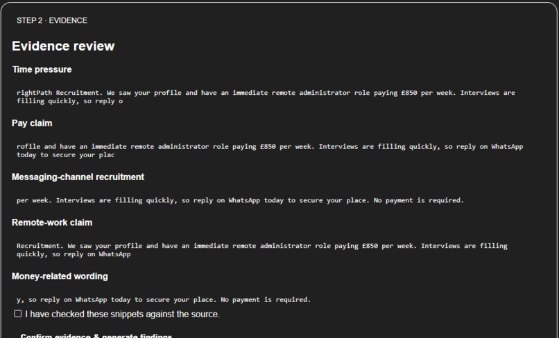 JobShield AI – screenshot 2